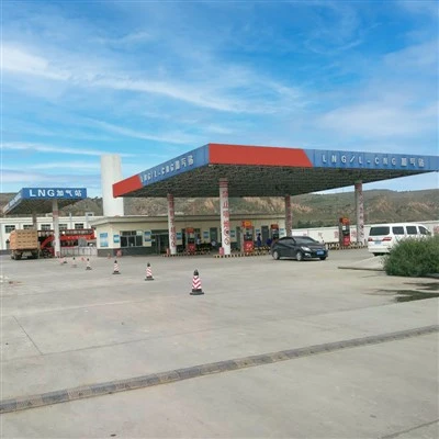 Station de ravitaillement en GNL (réservoir de stockage horizontal de GNL)